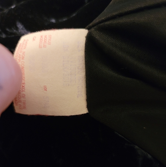 Vintage Jacob Silk Crushed Velvet Dress Low Back Knee Length - Picture 5 of 5